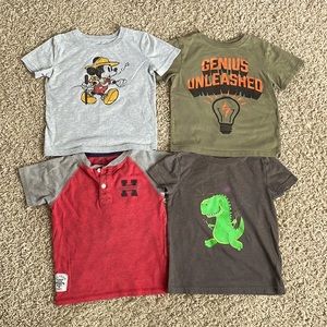 Lot of 4 Boys Tshirts